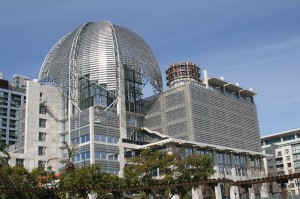 Figure 1: The San Diego Central Library in March 2013.