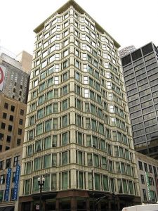 Figure 1. The Reliance Building, Burnham and Root/Atwood. Example of an early steel frame terra cotta clad building. Courtesy of TheArchitecturePost.com.