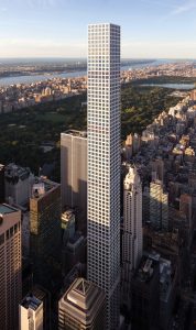 Figure 2. Overview of 432 Park Avenue after completion of construction.