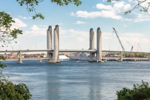 FIGG and Hardesty & Hanover were Award Winners for the Sarah Mildred Long Bridge project in the 2019 Annual Excellence in Structural Engineering Awards Program in the Category – New Bridge and Transportation Structures. Photos courtesy of FIGG.