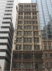 Figure 1. The exterior façade facing Michigan Avenue at the outset of the project.