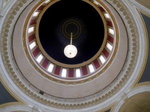 Virginia State Capitol Building Dome..