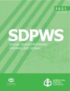 Figure 1. 2021 SDPWS is referenced in the 2021 International Building Code.