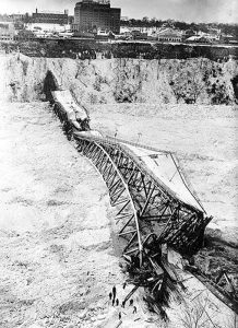 Bridge after the collapse.