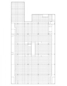 Figure 1. Typical original floor framing plan.