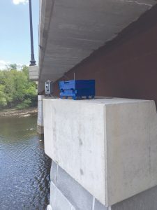 Figure 8. Automated system for the survey of a bridge.