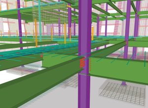 An LOD400 BIM model was used for fabrication and assembly.